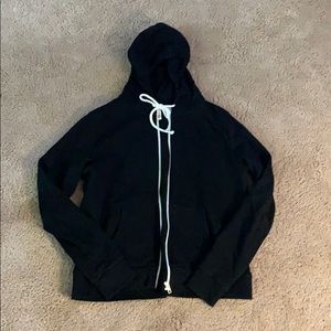 Black Zip Sweater